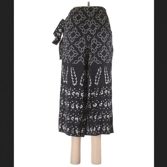 Thakoon Culotte Pant 6 Wide Leg Mosaic Jacquard Draped intermix moda operandi - Picture 8 of 12